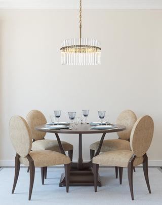 Paulina 20 inch Chandelier in Satin Gold