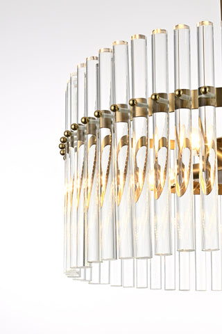 Paulina 20 inch Chandelier in Satin Gold