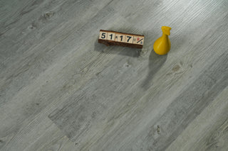 Luxury Vinyl Flooring 7 x 48 x 5.5mm 12 mil in Ash Grey