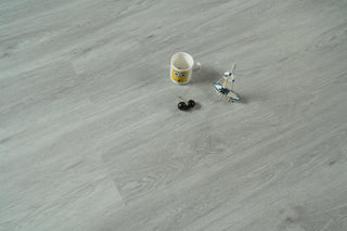 Luxury Vinyl Flooring 7 x 48 x 5.5mm 12 mil in Pearl Grey