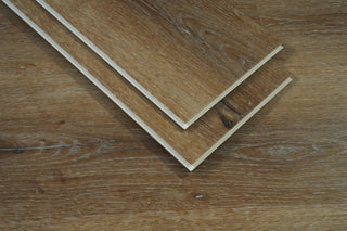 Luxury Vinyl Flooring 7 x 48 x 7mm 20 mil in Hickory Oak