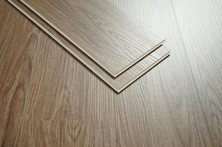 Luxury Vinyl Flooring 7 x 48 x 7mm 20 mil in Walnut Oak