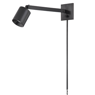 HIGHGROVE Plug-in Sconce with Distressed Bronze Finish