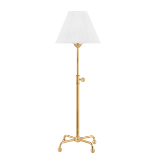 Classic No.1 Table Lamp with Aged Brass Finish