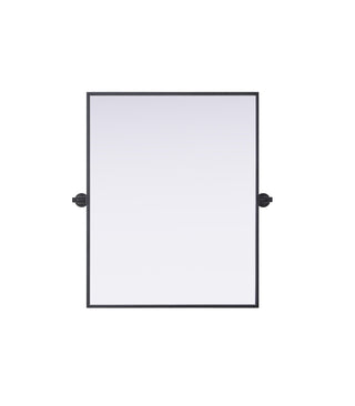 Amoura 24x30 Pivot Mirror in Black