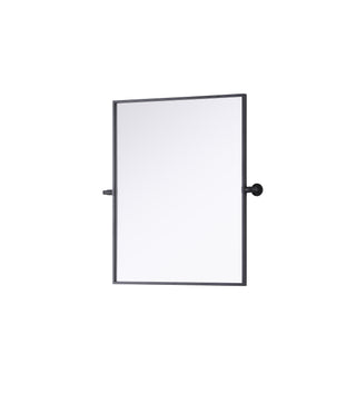 Amoura 24x30 Pivot Mirror in Black