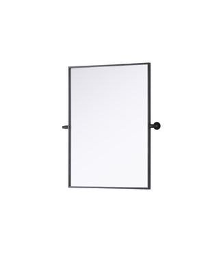Amoura 24x32 Pivot Mirror in Black