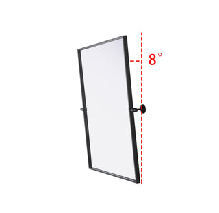 Amoura 24x32 Pivot Mirror in Black