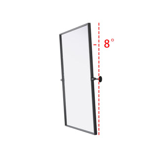 Amoura 24x36 Pivot Mirror in Black
