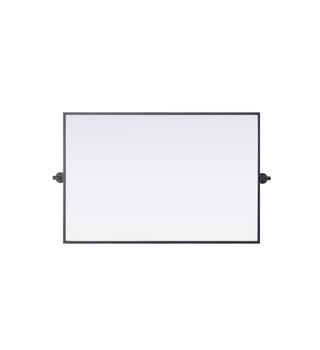 Amoura 24x36 Pivot Mirror in Black