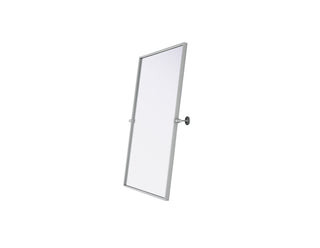 Amoura 24x36 Pivot Mirror in Silver