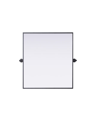 Amoura 27x30 Pivot Mirror in Black