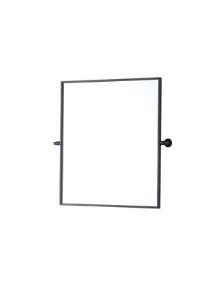 Amoura 27x30 Pivot Mirror in Black