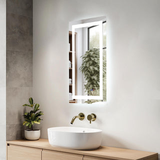 Riven 36x20 LED Mirror, Adjustable Color 3000K/4200K/6400K