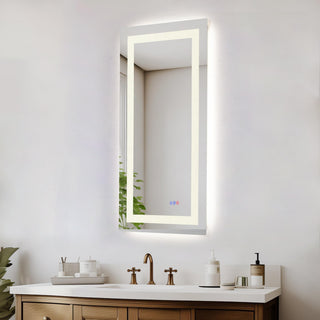 Riven 60x42 LED Mirror, Adjustable Color 3000K/4200K/6400K