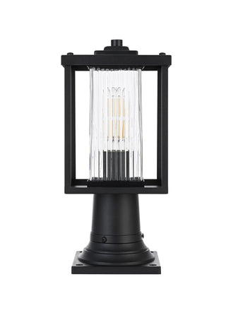 Dover 7 Inch Outdoor Post Light in Black