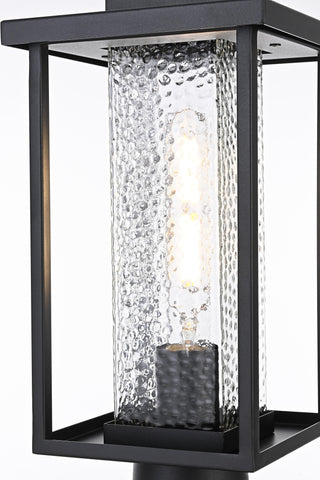 Philip 7 Inch Outdoor Post Light in Black