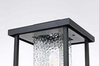 Philip 7 Inch Outdoor Post Light in Black