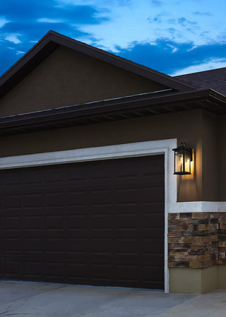 Mercer 6.5 Inch Outdoor Wall Sconce in Black