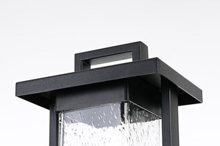 Tilton 6.5 Inch Outdoor Post Light in Black