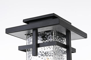 Cambria 6 Inch Outdoor Post Light in Black