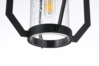 Sepviva 7 inch Outdoor Pendant in Black