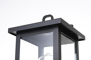 Venango 6 Inch Outdoor Post Light in Black