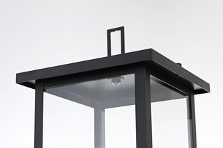 Sheridan 9 Inch Outdoor Post Light in Black
