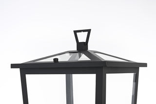 Cayman 9.5 Inch Outdoor Post Light in Black