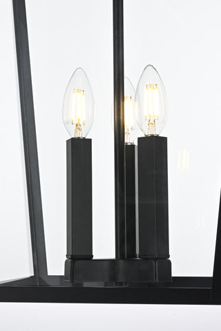 Oxford 14 Inch Outdoor Pendant in Black