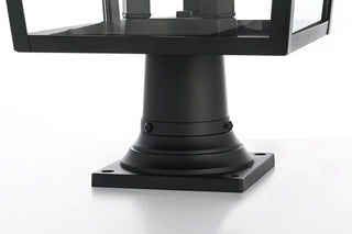 Oxford 14 Inch Outdoor Post Light in Black