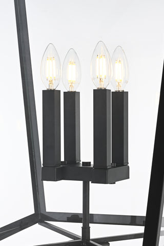 Oxford 20 Inch Outdoor Post Light in Black