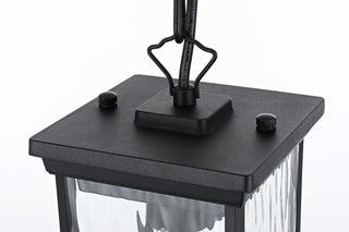 Mascher 5 Inch Outdoor Pendant in Black