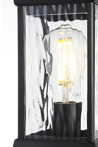 Mascher 5 Inch Outdoor Post Light in Black