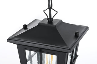 Bodine 7 inch Outdoor Pendant in Black