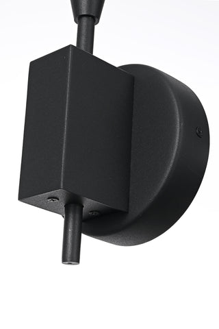 Odin 5 inch Outdoor Wall Sconce in Black