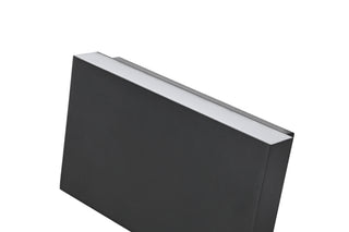 Colter 8.5 inch Outdoor Wall Sconce in Black