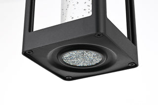 Amaris 15 inch LED Outdoor Pendant in Black