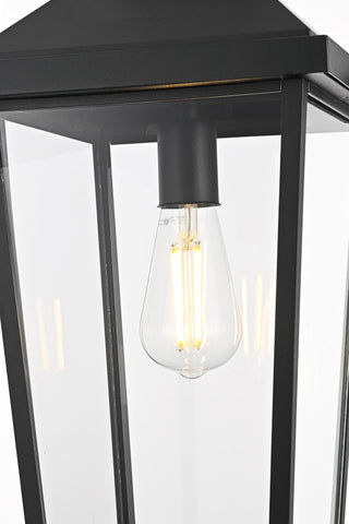 Luz 21 inch Outdoor Pendant in Black