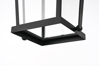 Luz 21 inch Outdoor Pendant in Black