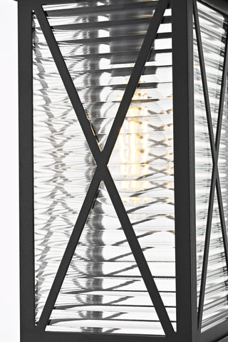 Jada 14 inch Outdoor Pendant in Black