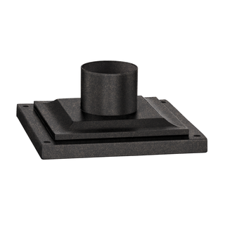 French Iron Square Pier Mount with FRENCH IRON Finish