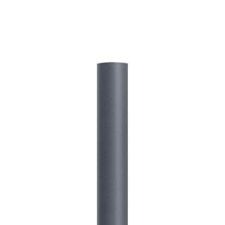 Weathered Zinc Post with WEATHERED ZINC Finish