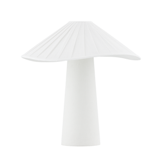 CHANTERELLE Table Lamp with PATINA BRASS Finish