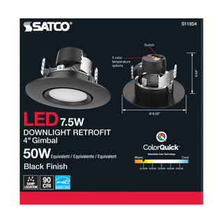 7.5WLED/DIR/4/60'/CCT-SEL/120V