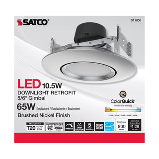 10.5WLED/DIR/5-6/CCT-SEL/120V/