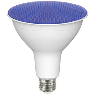 LED PAR Bulb: 11.5W;  PAR38;  ;  Blue;  120V;  E26 Medium Base