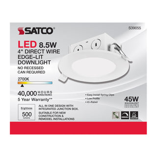 8.5WLED/DW/EL/4/27K/120V