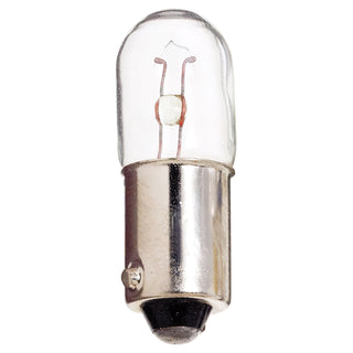 Incandescent Miniature Bulb: 4.76W;  T3.25;  ;  Clear;  28V;  BA9s Miniature Bayonet Base