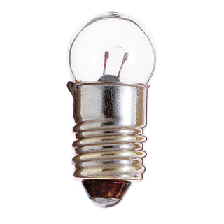 Incandescent Miniature Bulb: 0.74W;  G3.5;  ;  Clear;  2.47V;  E10 Miniature Screw Base